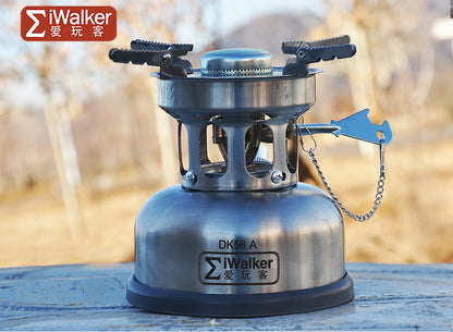 IWALKER DK58A Kerosene/Diesel/Alcohol Stove| Triple Fuel Portable Camping Backpacking Stove Regular