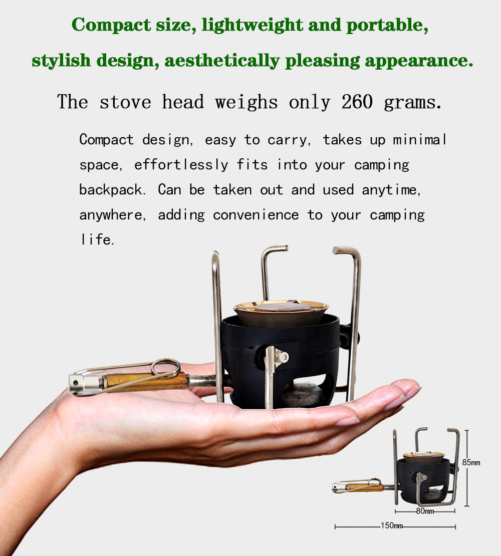 IWALKER MF519 Multi-fuel Outdoor Camping Stove Split-type Burner Diesel/Kerosene/Gasoline