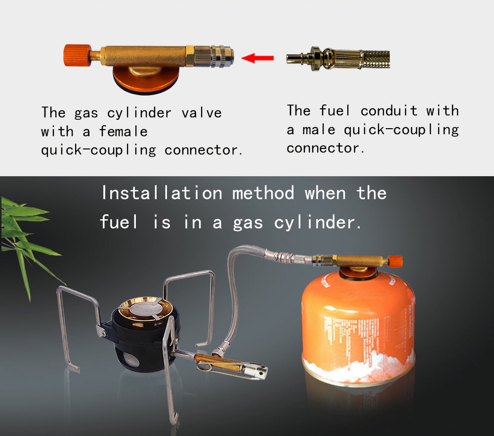 IWALKER MF519 Multi-fuel Outdoor Camping Stove Split-type Burner Diesel/Kerosene/Gasoline